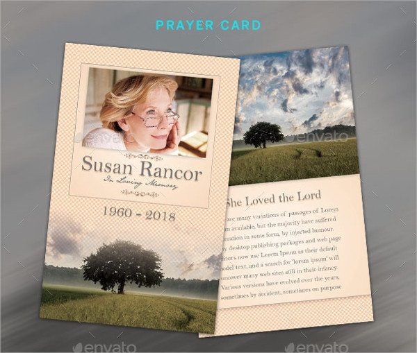 8 Prayer Card Templates PSD AI EPS