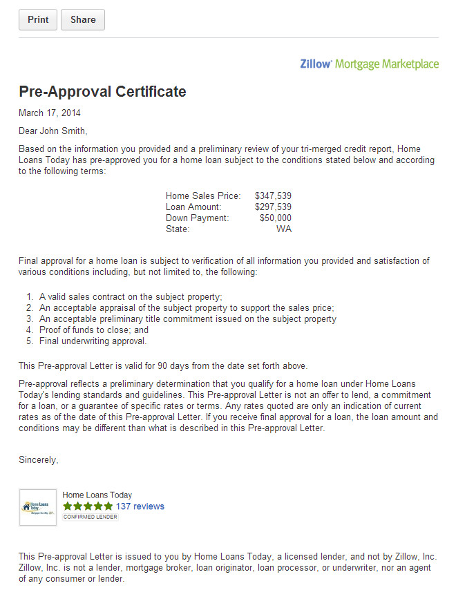 Get Pre Approved for a Mortgage on Zillow Zillow