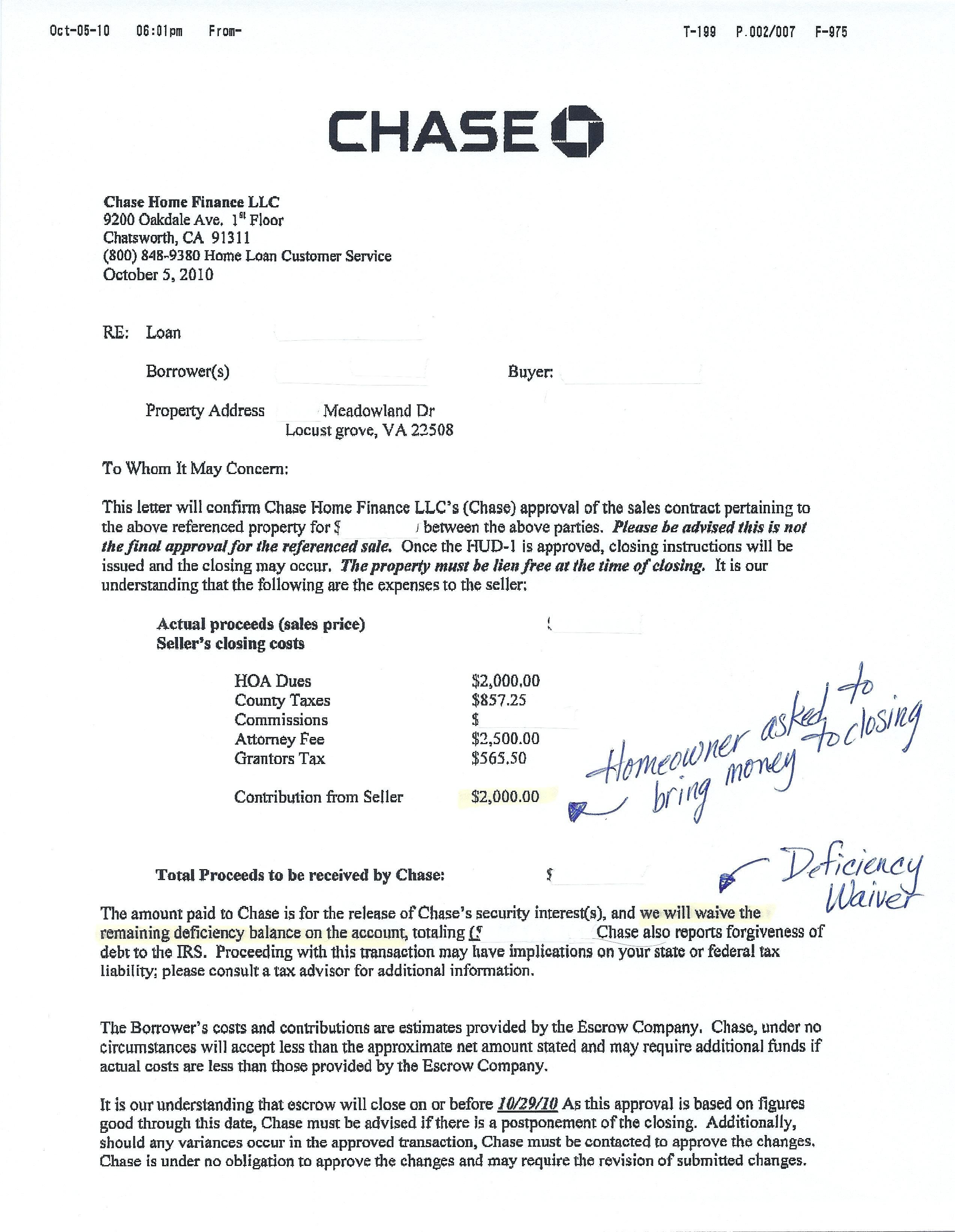 Mortgage Pre Approval Letter