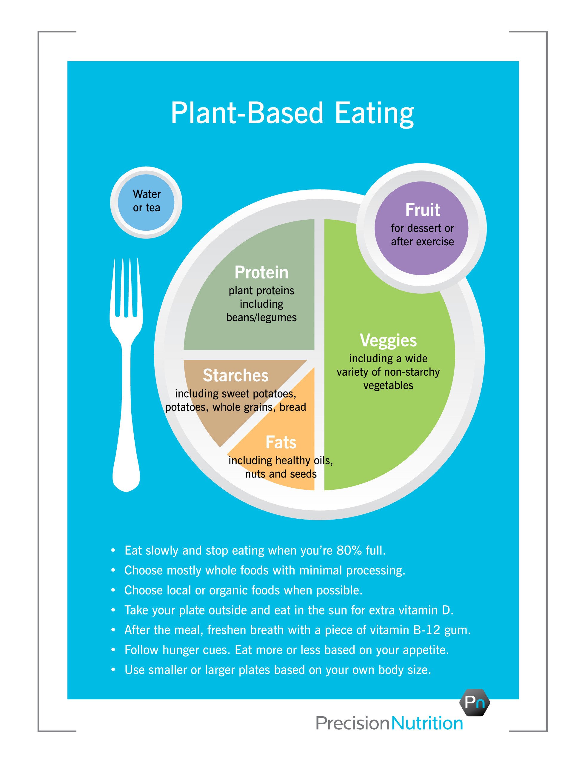 Better version of "My Plate" Precision Nutrition s eating