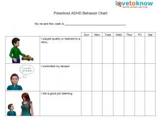 ADHD Behavior Charts