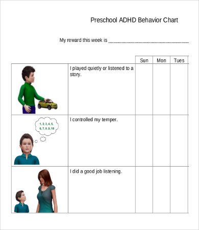 Free Printable Behavior Chart 8 Free PDF Documents