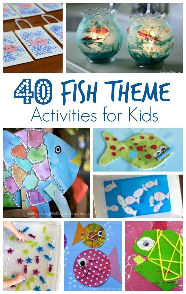 40 Fish Theme Activities for Kids