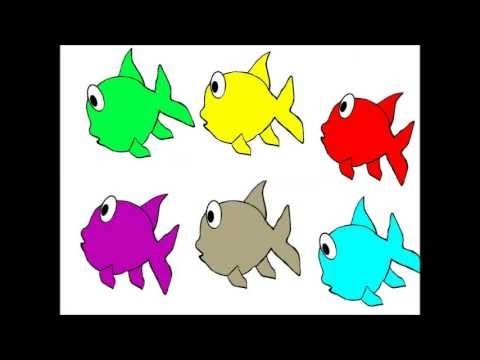 Preschool Ocean Theme Fish Rhyme With Numbers