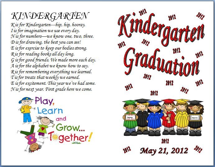 Keeping Focused Kindergarten Graduation 2012
