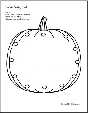 Pumpkin Printables from ABC Teach