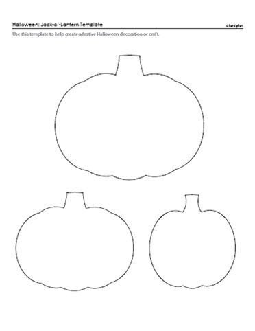 Pumpkins Pattern for Halloween