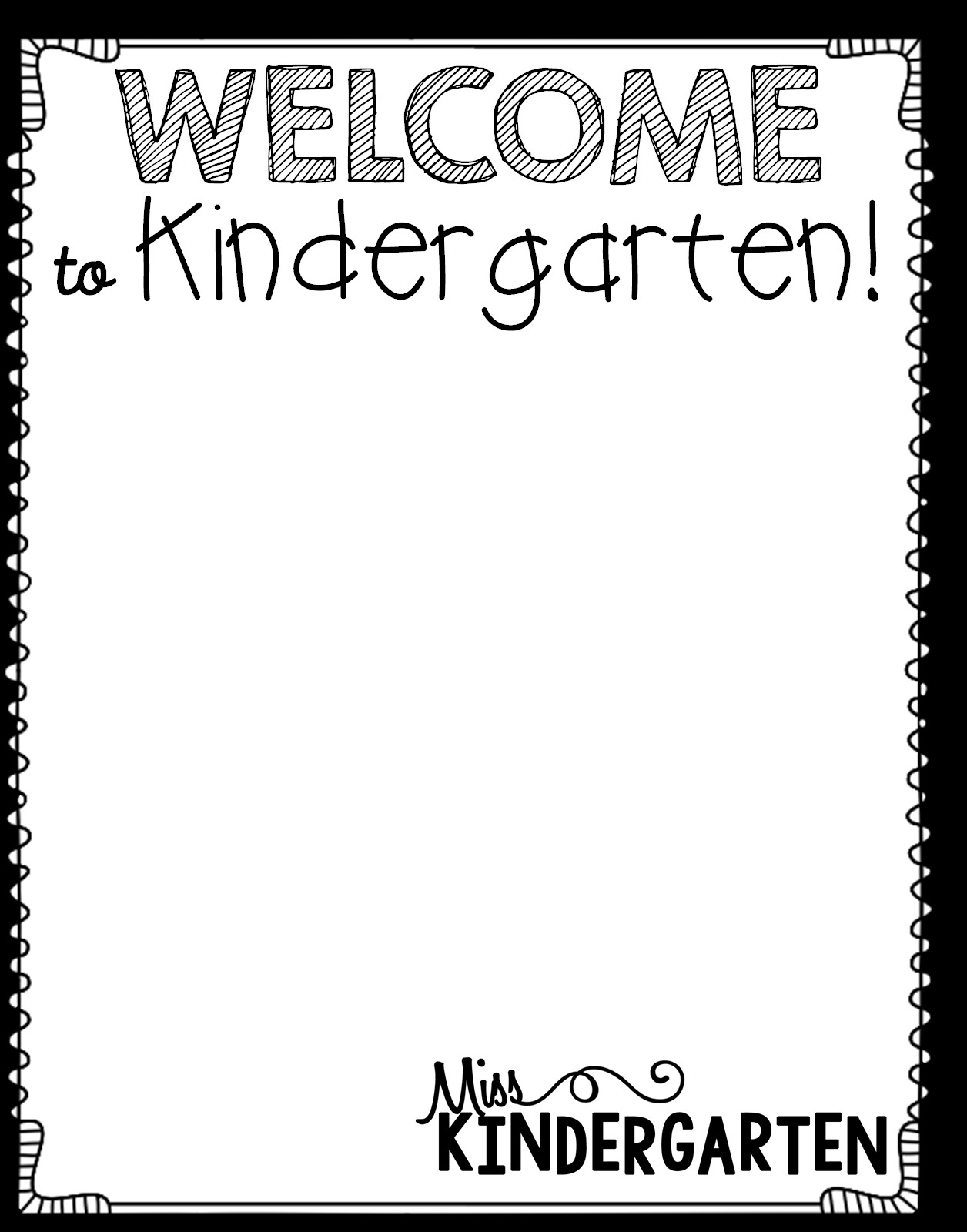 Getting Organized new student bags Miss Kindergarten