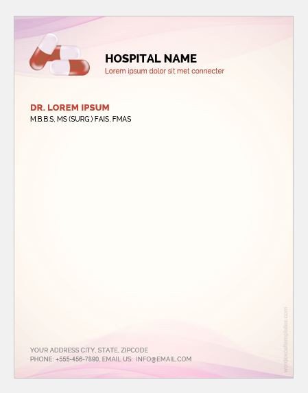5 Doctor Prescription Pad Templates for MS Word