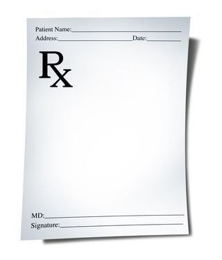 Printable Blank Prescription Pad