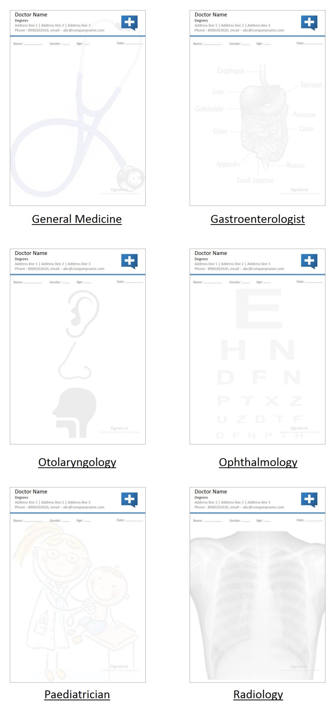 Designs for medical prescription template – Indoclinic Blog