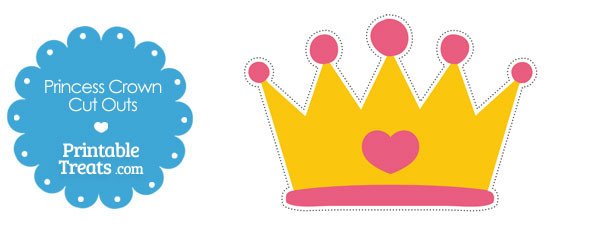 Printable Cut Out Princess Crown — Printable Treats