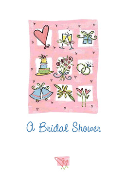 "A Bridal Shower" Bridal Shower Printable Card