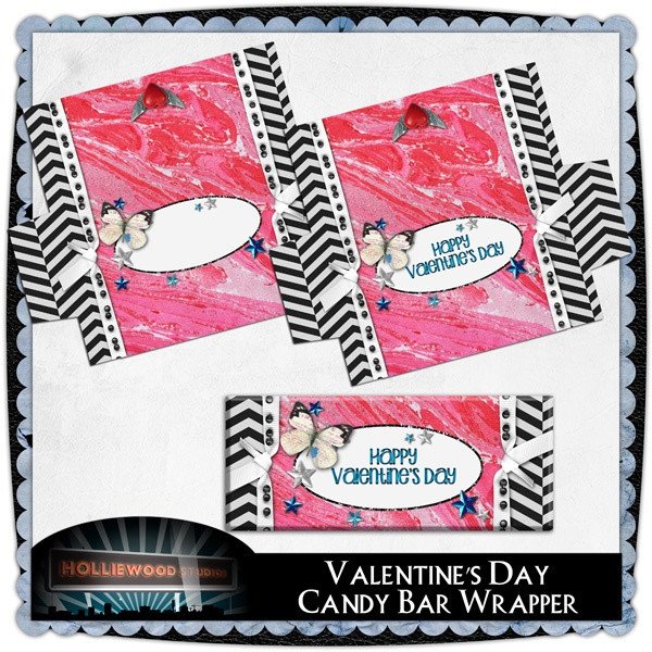 Free Printable Valentine s Day Candy Bar Wrapper