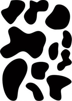 Free Cow Spot Printable just print on label paper cut