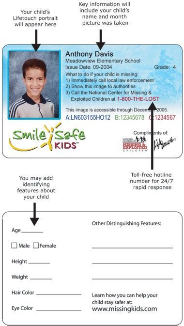 26 best images about DYI kids ID Cards you can put
