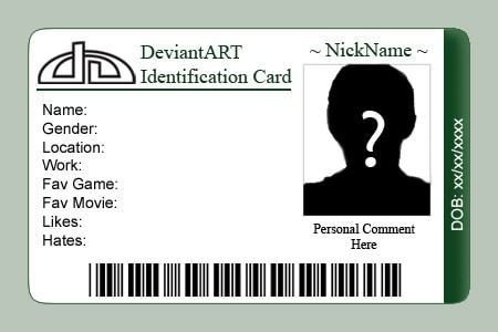 ID Card Templates Word Excel Samples