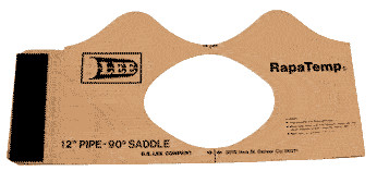 Pipefitter Templates and Patterns 12″ Saddle Test