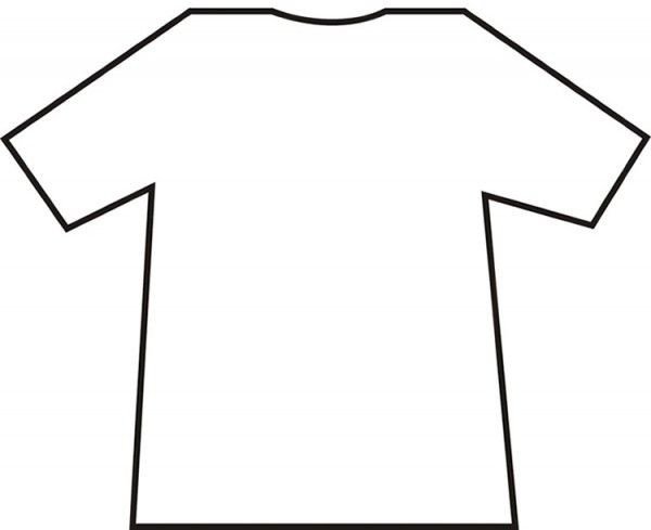 Blank T Shirt Template T shirt Templates