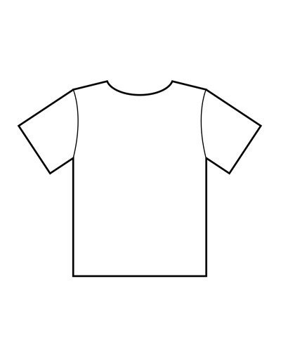 30 Printable T Shirt Templates | Simple Template Design