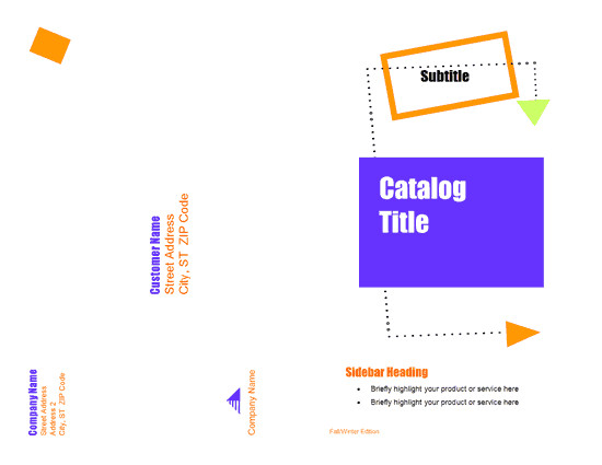 Product Catalog Template Microsoft Word Template