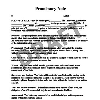Create a Free Promissory Note in Minutes