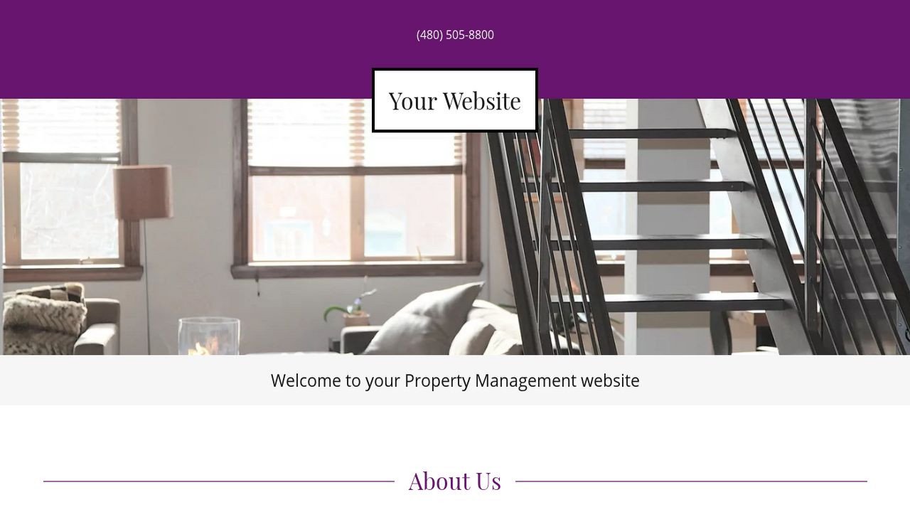 Property Management Website Templates
