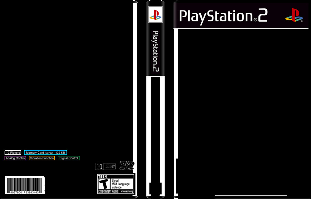Best s of PS2 Cover Template PlayStation 2 Cover
