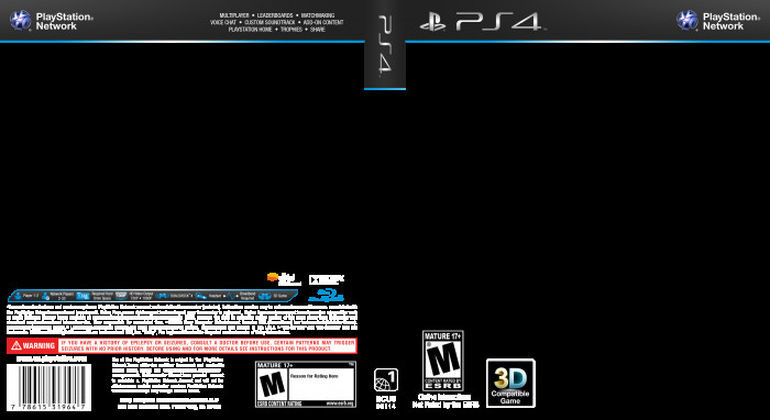 PlayStation 4 template