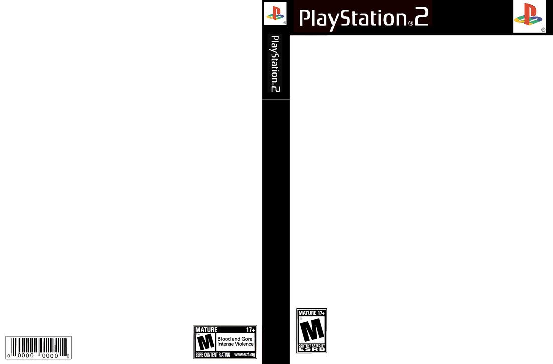 ps2 game full cover template by reddog f6 on DeviantArt