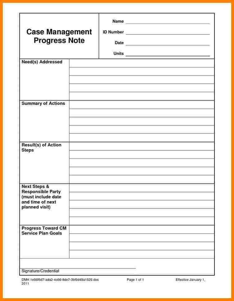 6 psychotherapy progress note template