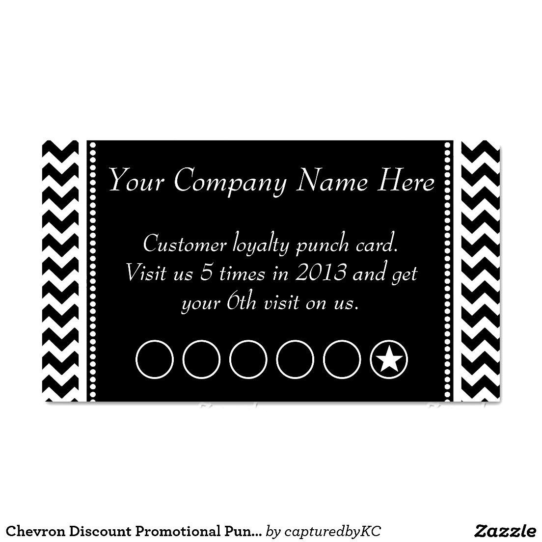 Punch Card Template