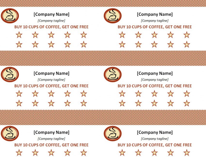 Punch Card Template Template Haven
