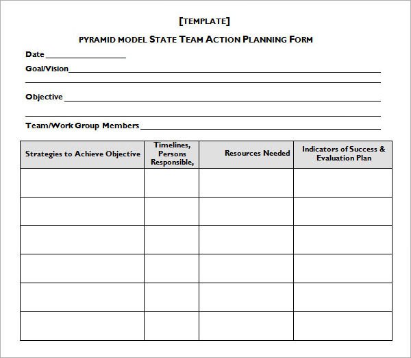 41 Best Templates of Business Action Plan Thogati