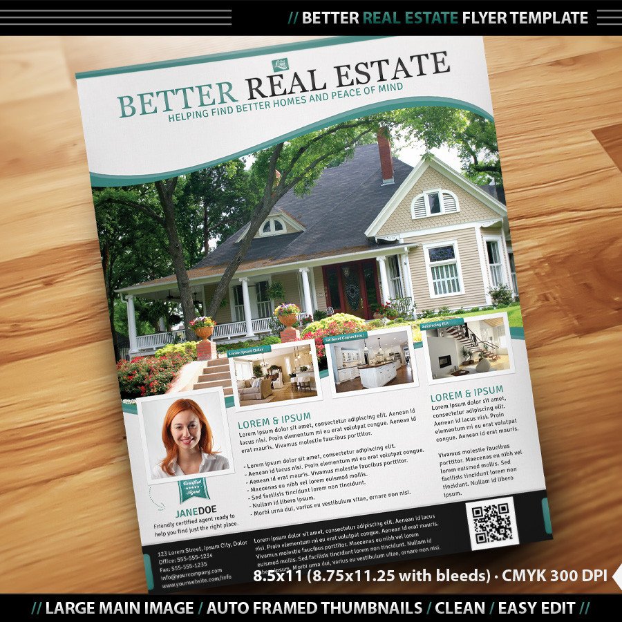 Better Real Estate Flyer Template by deiby on DeviantArt