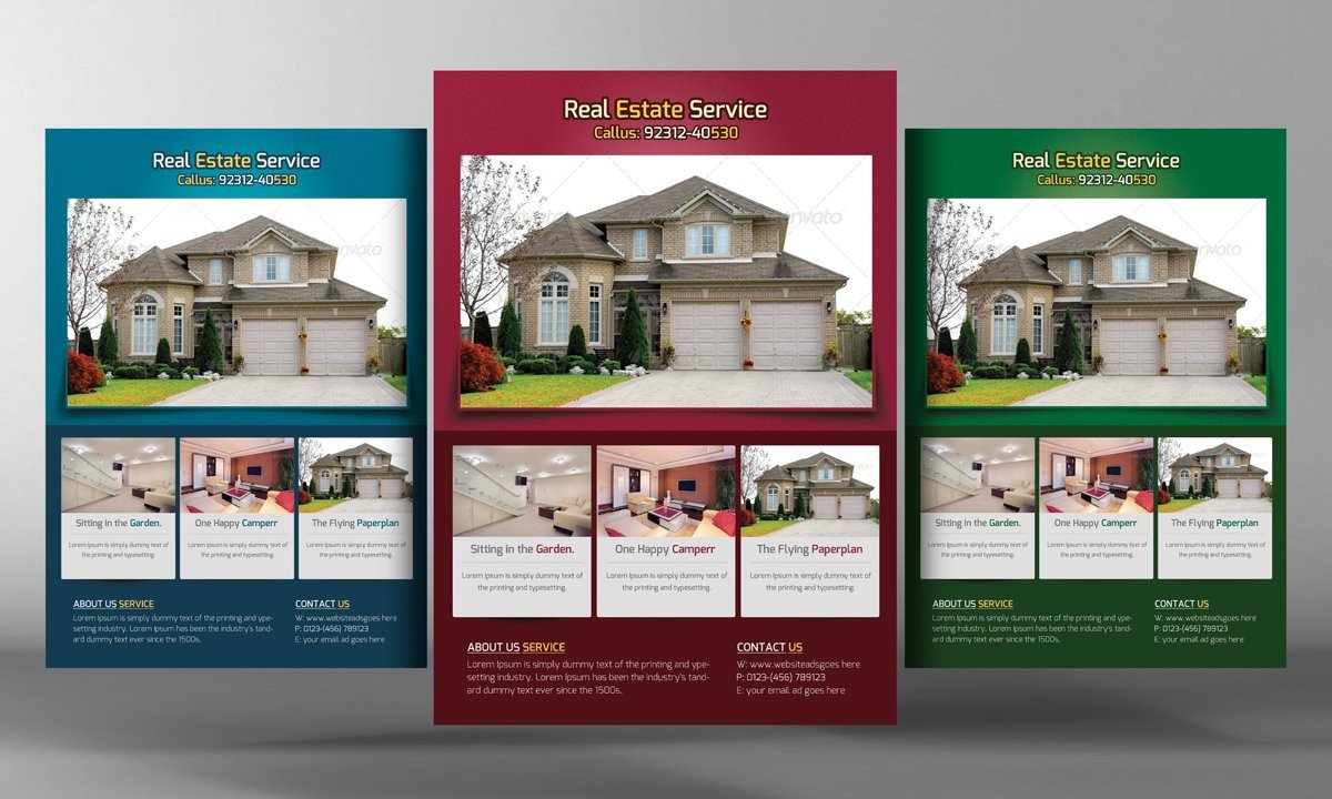 Real Estate Flyers Template Flyer Templates Creative
