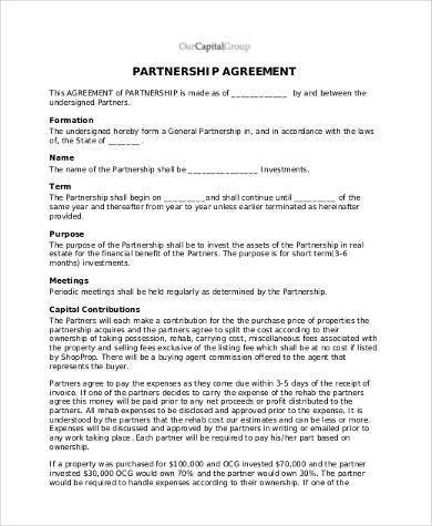 Free Agreement Form Samples 30 Free Documents in Word PDF