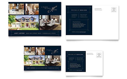 Real Estate Marketing Brochures Flyers Postcards