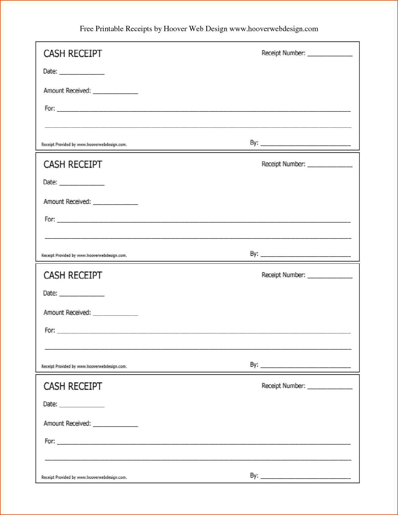 Free Printable Receipts For Services Feedback Templates