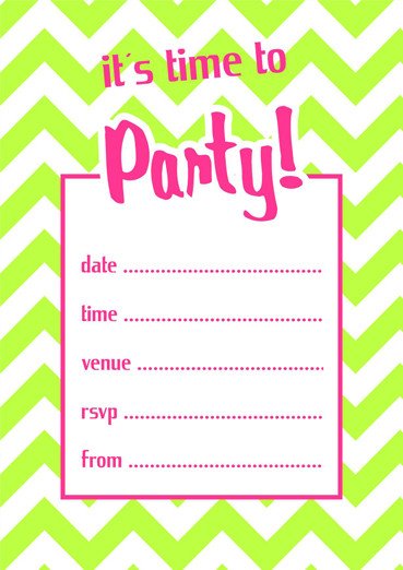 Free Party Invitation Templates Download It s Party Time