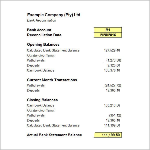 Sample Bank Statement 19 Documents In PDF Word Excel
