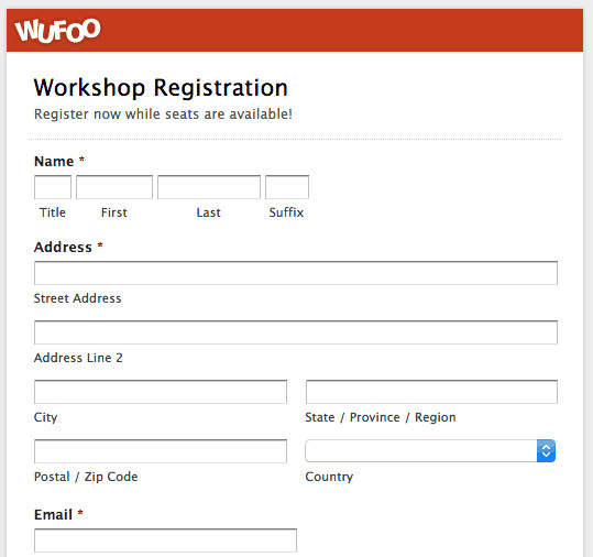 Printable Registration Form Templates Word Excel Samples