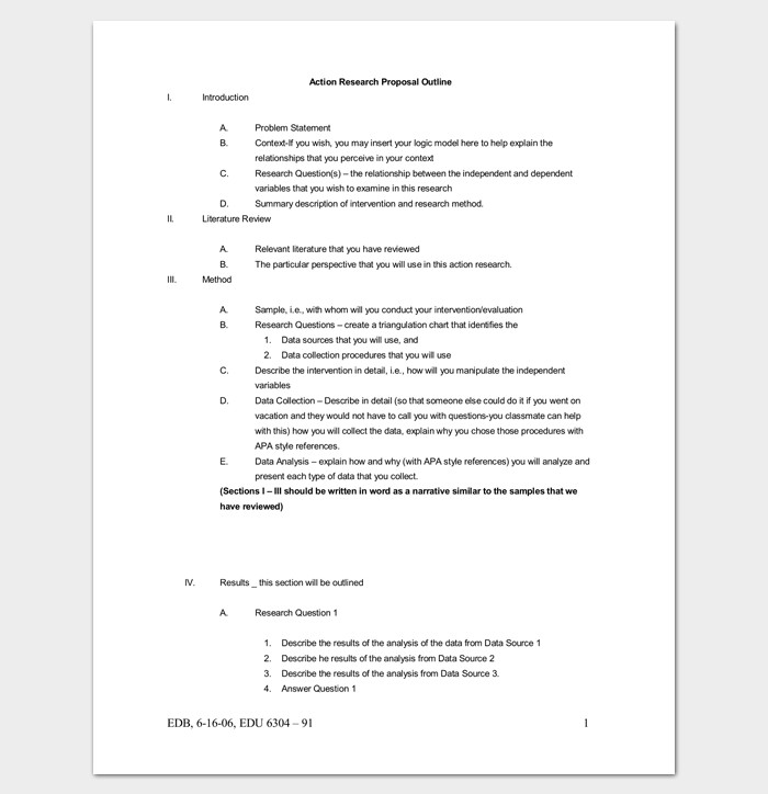 Research Paper Outline Template 36 Examples Formats