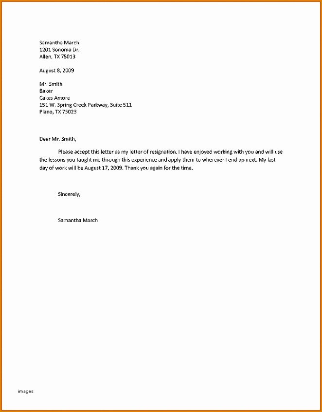 13 family reason resignation letter for personal problem