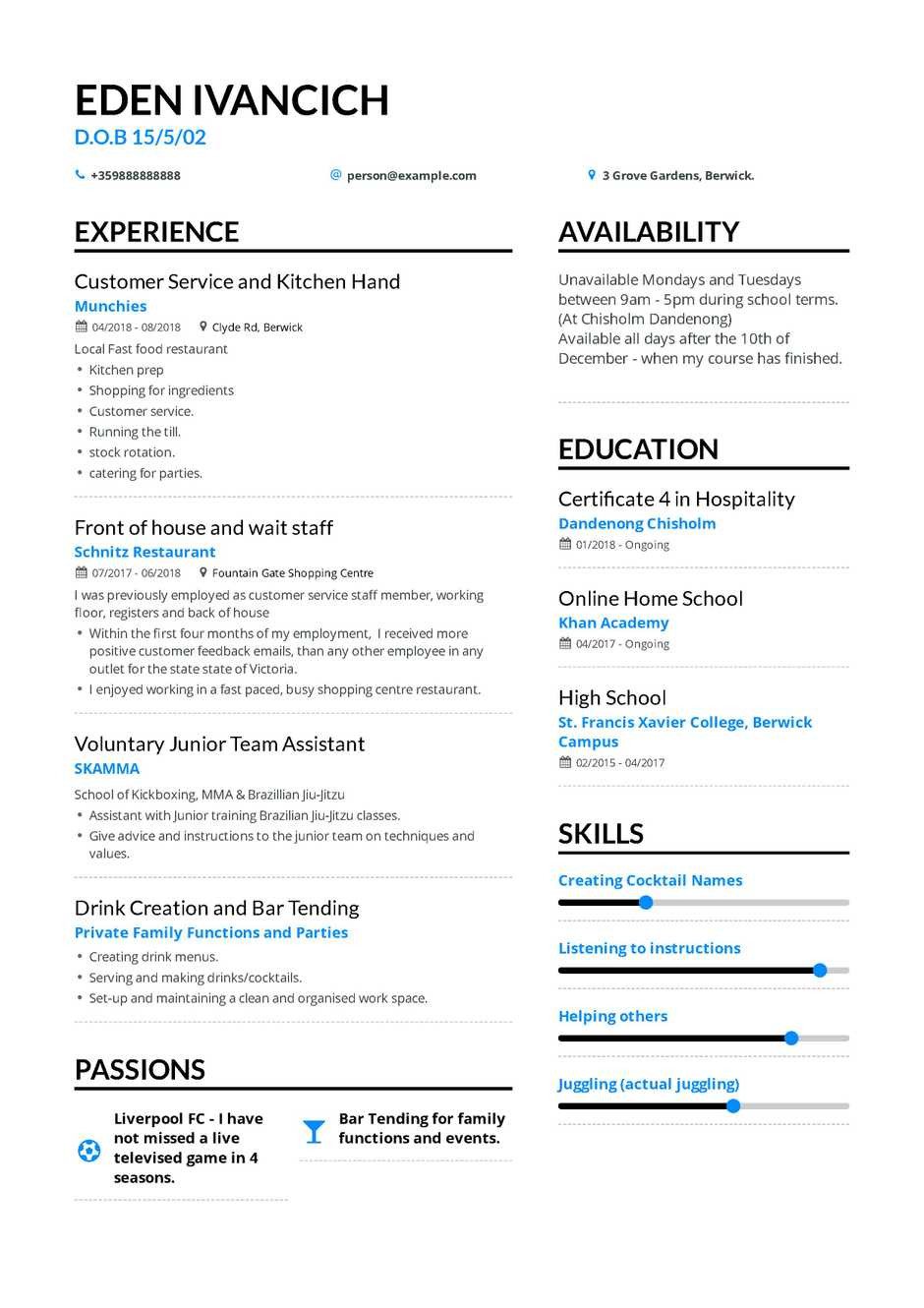 The best 2019 fresher resume formats and samples