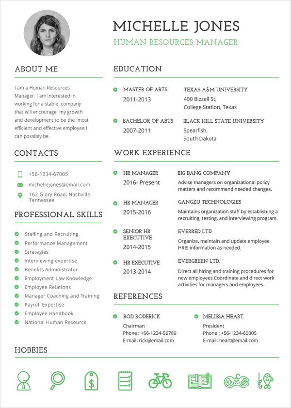 26 Word Professional Resume Template Free Download