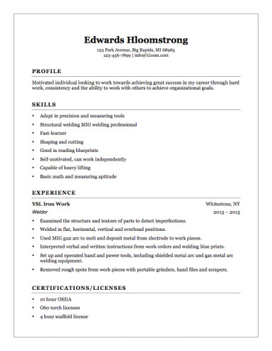 12 Free High School Student Resume Examples for Teens