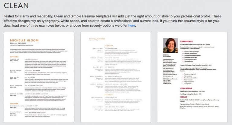 4 Sources of Free Microsoft Word Resume Templates