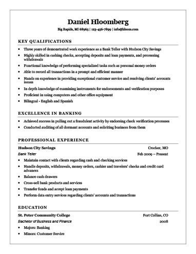 Cashier Resume [How To Write 16 Examples]