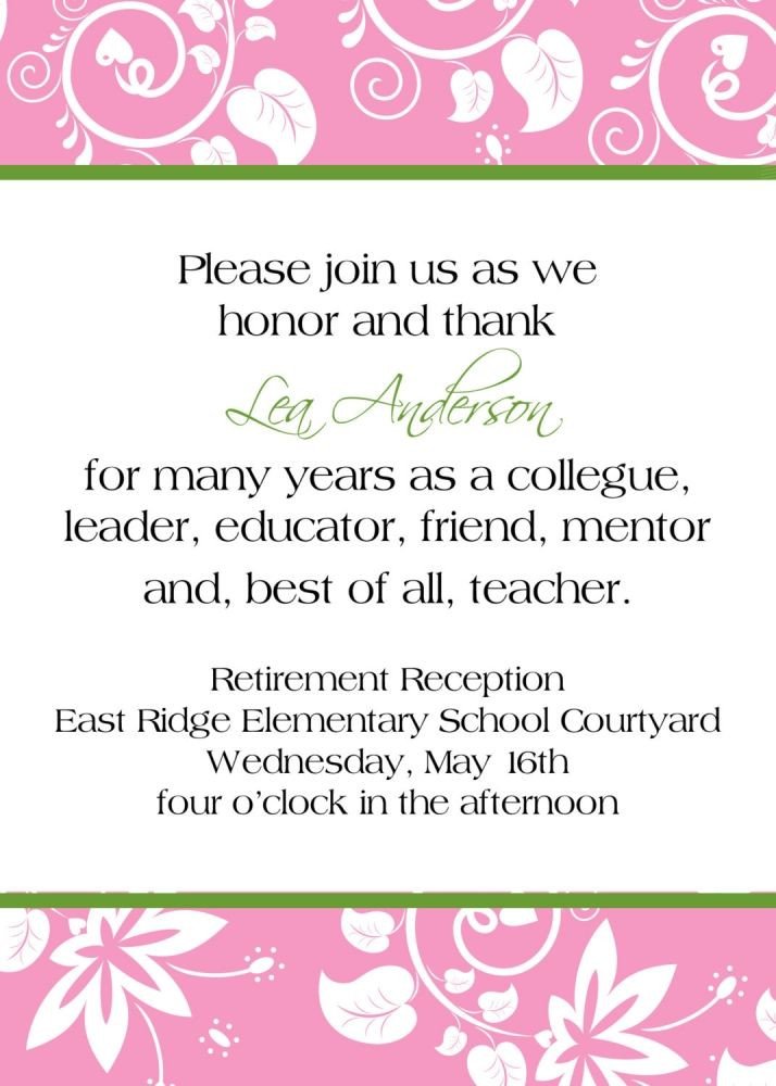 25 best ideas about Retirement party invitations on